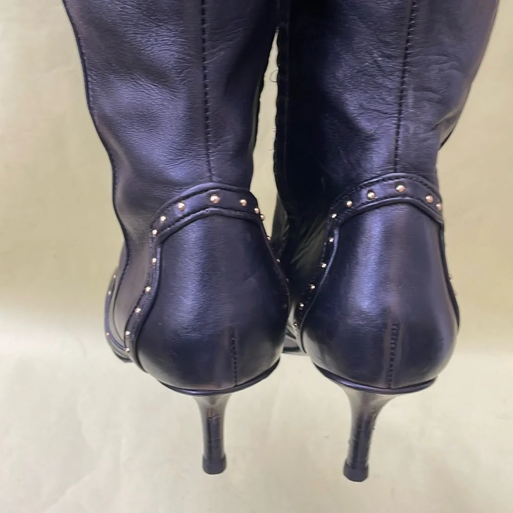 Vintage black Michael Kors all leather boots